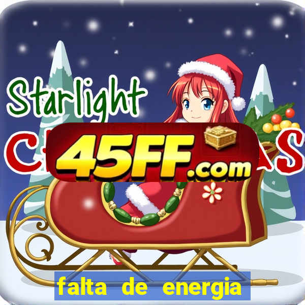 falta de energia em fortaleza